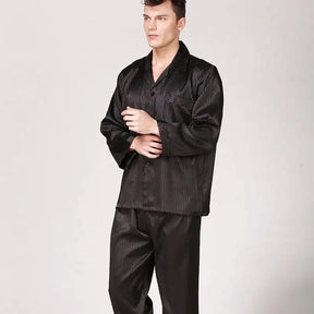 Pyjama Homme Satin Rouge