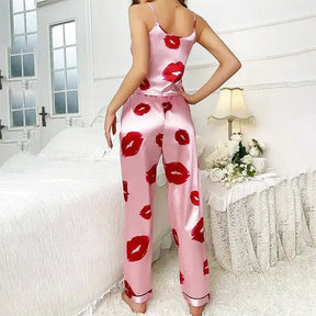 Pyjama Satin Rose